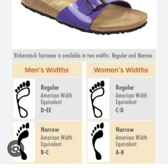 Birkenstock Gray Arizona lined slip on sandals size 41 women 10 men 8 Narrow Fit - Picture 11 of 11